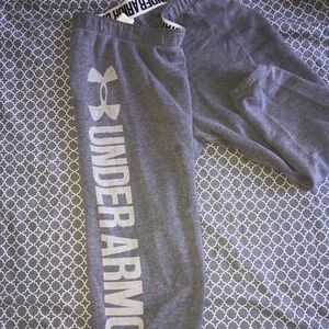 Underarmour cropped sweatpants